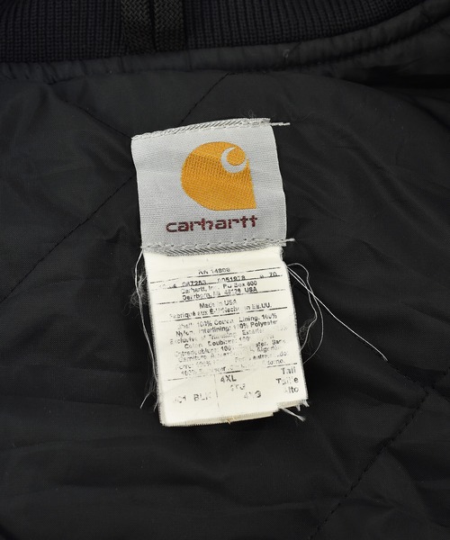 Carhartt（カーハート）の「【ヴィンテージ古着】Carhartt / カーハート ダックベスト キルティングライナー USA製（ベスト・メンズ・ブラック・XXXX-LARGE）」の9枚目の写真
