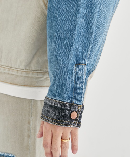 KHOKI（コッキ）の「【KHOKI/コッキ】Multi color denim jacket