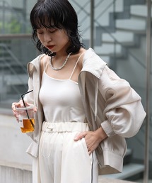 WEB・一部店舗限定 / シアーエステルボイルフード付マウンテンパーカー
