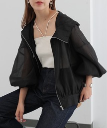 COLONY 2139 | WEB・一部店舗限定 / シアーエステルボイルフード付マウンテンパーカー(シャツ/ブラウス)