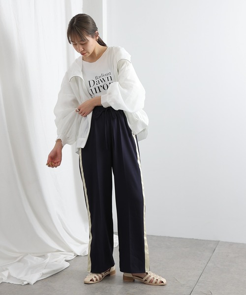 COLONY 2139（コロニートゥーワンスリーナイン）の「WEB・一部店舗限定 / シアーエステルボイルフード付マウンテンパーカー（シャツ/ブラウス・レディース・ブラック/アイボリー/グレイッシュベージュ・FREE）」の13枚目の写真