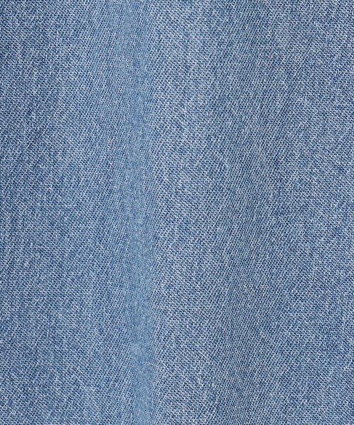 J.PRESS YORK STREET(ジェイプレスヨークストリート)の「【WOMEN】デニムロングシャツ ワンピース(シャツワンピース・レディース・ネイビー系/ダルブルー系・F)」の17枚目の写真