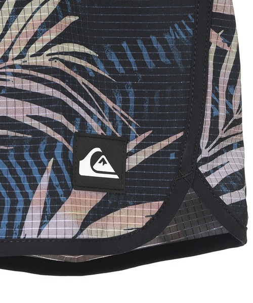 HIGHLITE SCALLOP YTH/クイックキッズシルバーサーフトランクス・ボードショーツ(水着)