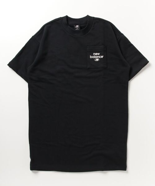 NEW BALANCE(ニューバランス)の「ニューバランス New Balance グラフィック ドレス(Tシャツ/カットソー・レディース・ブルー/ブラック・L/M/XL/S)」の2枚目の写真