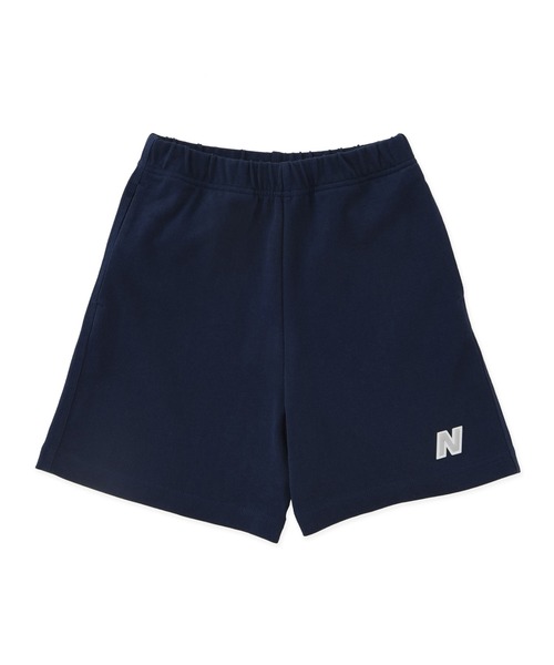 NEW BALANCE（ニューバランス）の「ヘビーウェイトショーツ（その他パンツ・キッズ・ネイビー/ブラック/ライトグレー/ピンク・130/140/150/160）」の4枚目の写真