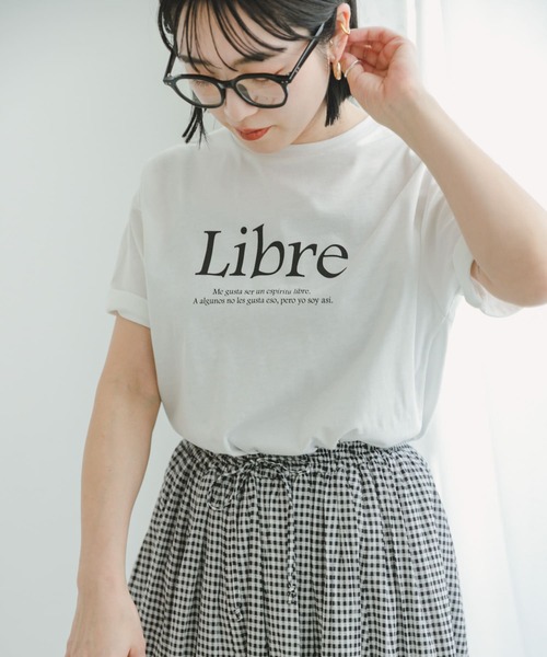 ITEMS URBANRESEARCH(アイテムズ アーバンリサーチ)の「ロゴハンソデTシャツ(Tシャツ/カットソー・レディース・ホワイト/チャコールグレー/カーキ・FREE)」の1枚目の写真