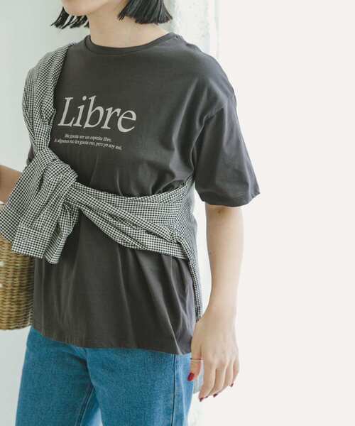 ITEMS URBANRESEARCH(アイテムズ アーバンリサーチ)の「ロゴハンソデTシャツ(Tシャツ/カットソー・レディース・ホワイト/チャコールグレー/カーキ・FREE)」の10枚目の写真