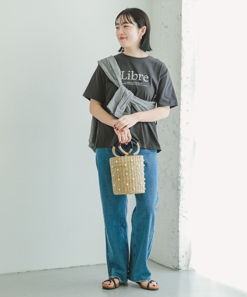 ITEMS URBANRESEARCH(アイテムズ アーバンリサーチ)の「ロゴハンソデTシャツ(Tシャツ/カットソー・レディース・ホワイト/チャコールグレー/カーキ・FREE)」の15枚目の写真