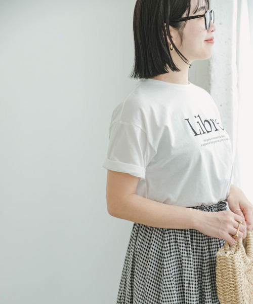 ITEMS URBANRESEARCH(アイテムズ アーバンリサーチ)の「ロゴハンソデTシャツ(Tシャツ/カットソー・レディース・ホワイト/チャコールグレー/カーキ・FREE)」の18枚目の写真