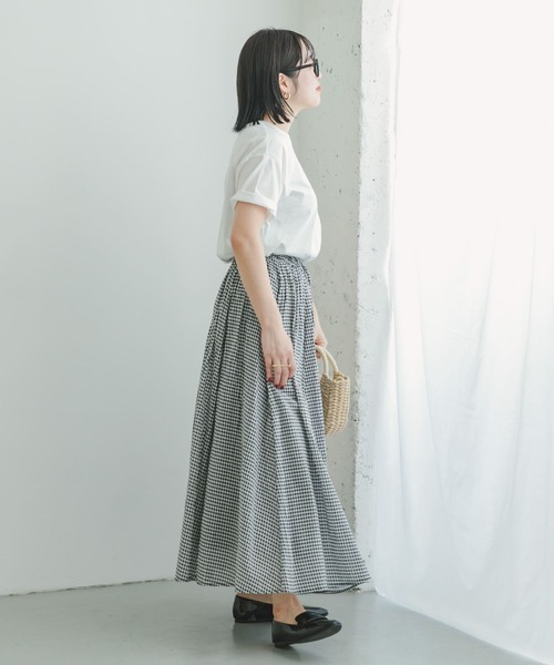 ITEMS URBANRESEARCH(アイテムズ アーバンリサーチ)の「ロゴハンソデTシャツ(Tシャツ/カットソー・レディース・ホワイト/チャコールグレー/カーキ・FREE)」の22枚目の写真