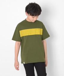 GLAZOS | ラインボーダー半袖Tシャツ(Tシャツ/カットソー)