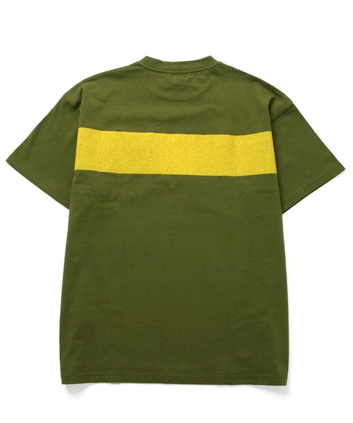 GLAZOS（グラソス）の「ラインボーダー半袖Tシャツ（Tシャツ/カットソー・キッズ・カーキ/グレー/ホワイト・150cm/160cm/140cm/170cm）」の8枚目の写真