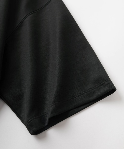 make a ray!（メイク ア レイ！）の「【別注】ハートロゴ＆ヒゲ サガラ刺繍 ワンポイントロゴ  ハーフジップ 半袖Tシャツ/レトロ（Tシャツ/カットソー・レディース・ホワイト/ブラック/ダークグリーン/オフホワイト・M/L）」の13枚目の写真