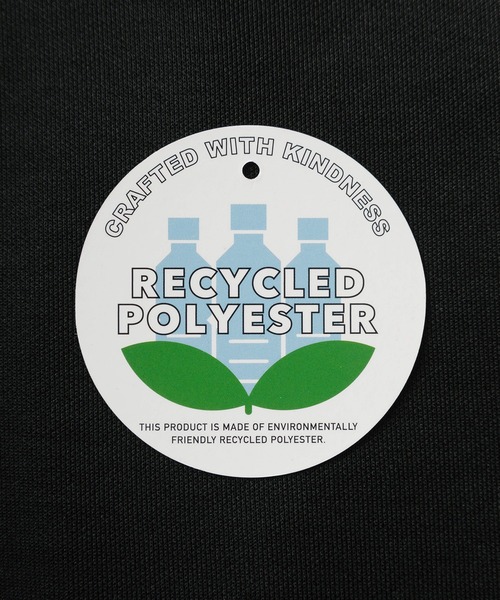 make a ray!（メイク ア レイ！）の「【別注】ハートロゴ＆ヒゲ サガラ刺繍 ワンポイントロゴ  ハーフジップ 半袖Tシャツ/レトロ（Tシャツ/カットソー・レディース・ホワイト/ブラック/ダークグリーン/オフホワイト・M/L）」の7枚目の写真