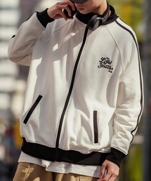 improves | バイカラー 裏毛スウェット ライン トラックジャケット(ジャージ)