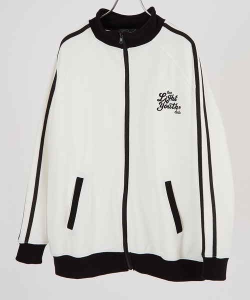 improves（インプローブス）の「バイカラー 裏毛スウェット ライン トラックジャケット（ジャージ・メンズ・ブルー/ブラック/オフホワイト・LARGE/MEDIUM）」の14枚目の写真