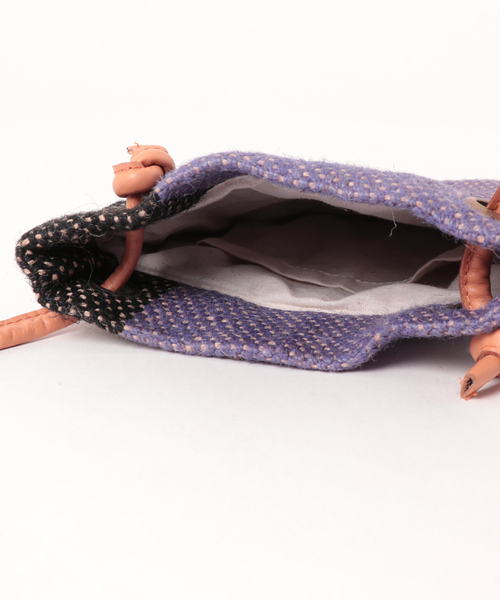 BICASH（ビカーシ）の「【BICASH/ビカーシ】ジュートバッグ/#JLB-439（ショルダーバッグ・レディース・オレンジ/ブルー・FREE）」の5枚目の写真