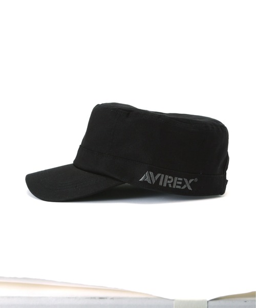 AVIREX（アヴィレックス）の「WORK CAP / ワークキャップ / AVIREX / アヴィレックス（キャップ・メンズ・ブラック/オリーブ系・F）」の9枚目の写真