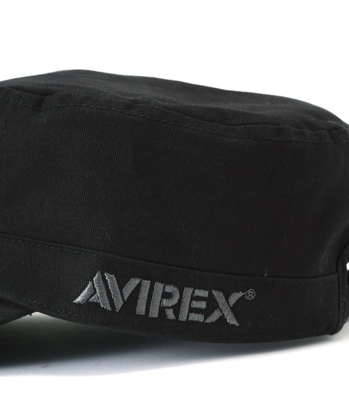 AVIREX（アヴィレックス）の「WORK CAP / ワークキャップ / AVIREX / アヴィレックス（キャップ・メンズ・ブラック/オリーブ系・F）」の5枚目の写真