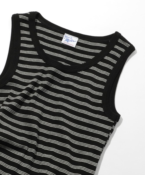 MILLER（ミラー）の「【Robert P. Miller】808C パネルリブタンクトップ（タンクトップ・レディース・その他2/その他1/その他4/その他6/その他3/その他5/グレー/ネイビー/ホワイト/ブラック/その他7/その他9/その他8・FREE）」の6枚目の写真