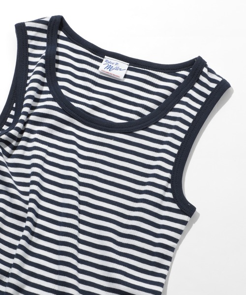 MILLER（ミラー）の「【Robert P. Miller】808C パネルリブタンクトップ（タンクトップ・レディース・その他2/その他1/その他4/その他6/その他3/その他5/グレー/ネイビー/ホワイト/ブラック/その他7/その他9/その他8・FREE）」の7枚目の写真