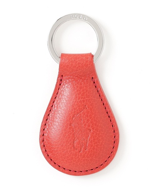 POLO RALPH LAUREN（ポロ ラルフ ローレン）の「オイルスムースレザー　キーホルダー（キーケース/キーアクセサリー・メンズ・レッド/ブルー系/ブラック/ダークグリーン/ダークブラウン/ネイビー/タン/ワイン・FREE）」の15枚目の写真