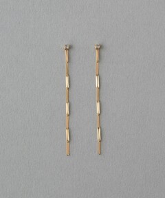 ete パール/ホワイトトパーズピアス パール/ホワイトトパーズ ピアス（ピアス（両耳用））｜ete