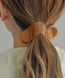 GOLDY | プランプ ウェービー アセチ ヘアー クリップ(バレッタ/ヘアクリップ)