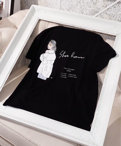 rovtski(ロフトスキー)の「SR GILDAN BODYSHARE ROOMS T SH/ギルダンボディ シェアルーム Tシャツ(Tシャツ/カットソー・メンズ・ホワイト系その他3/ブラック系その他4/ホワイト系その他/ブラック系その他2/ブラック系その他/ホワイト系その他2/ホワイト系その他4/ブラック系その他3・LARGE/X-LARGE)」の8枚目の写真
