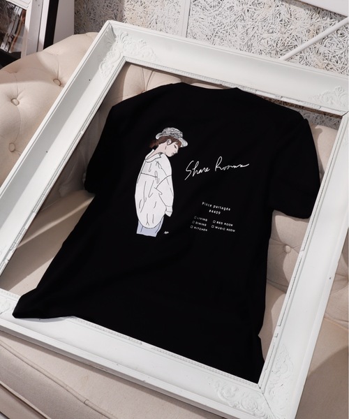 rovtski(ロフトスキー)の「SR GILDAN BODYSHARE ROOMS T SH/ギルダンボディ シェアルーム Tシャツ(Tシャツ/カットソー・メンズ・ホワイト系その他3/ブラック系その他4/ホワイト系その他/ブラック系その他2/ブラック系その他/ホワイト系その他2/ホワイト系その他4/ブラック系その他3・LARGE/X-LARGE)」の14枚目の写真