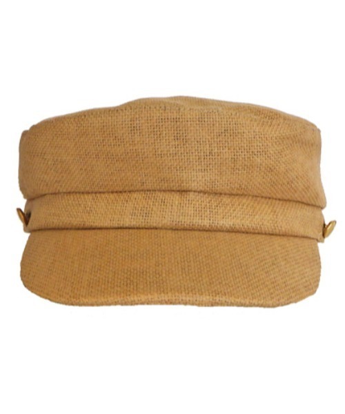 mimis（ミイーミイーズ）の「ペーパーシートマリンキャス（キャスケット・レディース・ブラック/ナチュラル・FREE）」の6枚目の写真