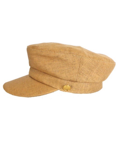 mimis（ミイーミイーズ）の「ペーパーシートマリンキャス（キャスケット・レディース・ブラック/ナチュラル・FREE）」の8枚目の写真