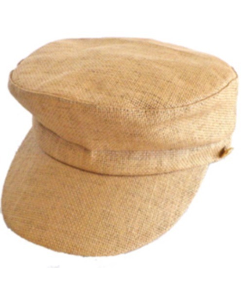 mimis（ミイーミイーズ）の「ペーパーシートマリンキャス（キャスケット・レディース・ブラック/ナチュラル・FREE）」の5枚目の写真