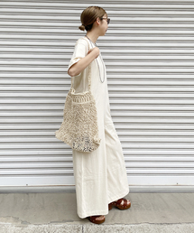 plage（プラージュ）の「nep cotton オールインワン（つなぎ