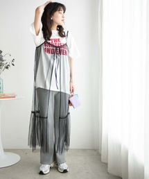 WEGO | WEGO/チュールキャミワンピース(ワンピース)