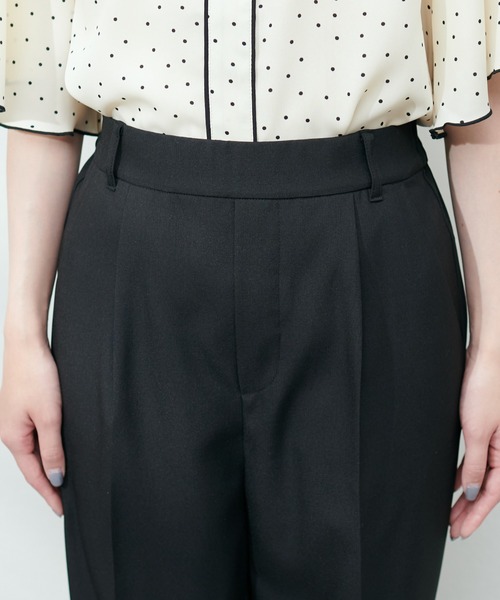 natural couture(ナチュラルクチュール)の「麻調美シルエットパンツ(その他パンツ・レディース・ベージュ/ブラック/ネイビー/ラベンダー・SMALL/MEDIUM)」の18枚目の写真
