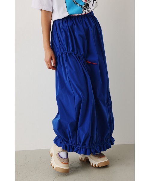 RODEO CROWNS WIDE BOWL(ロデオクラウンズワイドボウル)の「W/R ドロストスカート(スカート・レディース・アイボリー/ブルー/ピンク/ブラック・FREE)」の7枚目の写真