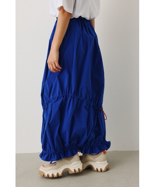 RODEO CROWNS WIDE BOWL(ロデオクラウンズワイドボウル)の「W/R ドロストスカート(スカート・レディース・アイボリー/ブルー/ピンク/ブラック・FREE)」の8枚目の写真