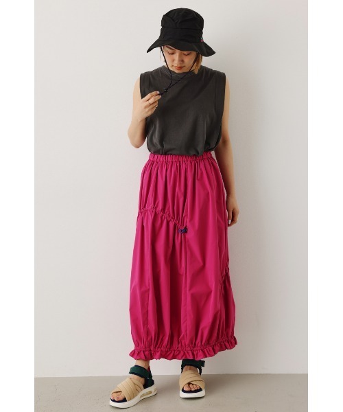 RODEO CROWNS WIDE BOWL(ロデオクラウンズワイドボウル)の「W/R ドロストスカート(スカート・レディース・アイボリー/ブルー/ピンク/ブラック・FREE)」の21枚目の写真