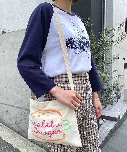 NANEA(ナネア)の「サコッシュバッグ ショルダーバッグ(ショルダーバッグ・レディース・キナリ・フリ-)」の6枚目の写真