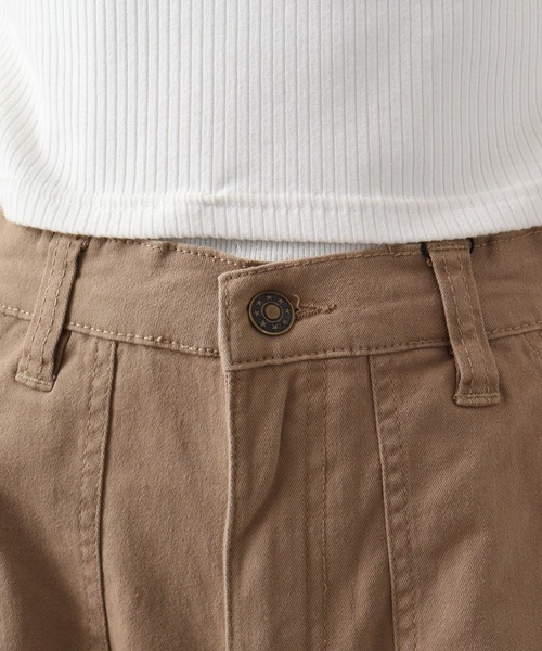 【セール】atONE デニム＆ツイルワイドベイカーパンツ（デニムパンツ）｜atONE（アットワン）