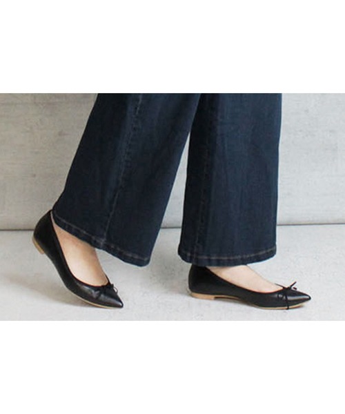 【セール】atONE デニム＆ツイルワイドベイカーパンツ（デニムパンツ）｜atONE（アットワン）