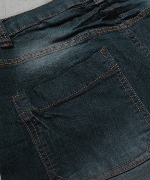 【セール】atONE デニム＆ツイルワイドベイカーパンツ（デニムパンツ）｜atONE（アットワン）