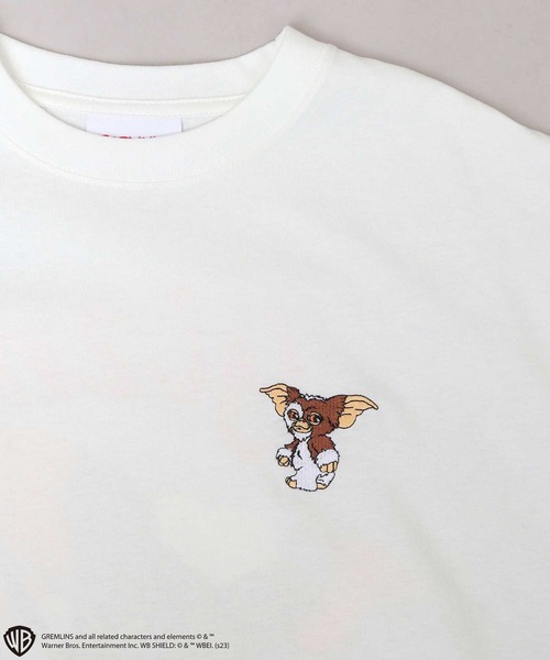 A.M.S.（エーエムエス）の「GREMRINS グレムリン ギズモ刺繍 バックプリント ビッグTシャツ（Tシャツ/カットソー・メンズ・ホワイト/ブラック・M/L）」の16枚目の写真