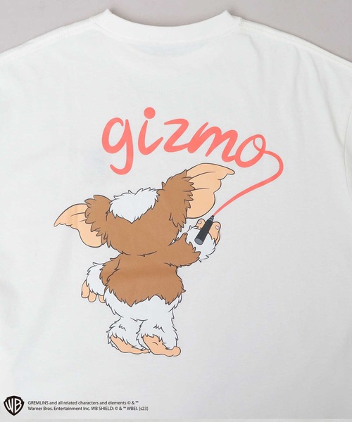 A.M.S.（エーエムエス）の「GREMRINS グレムリン ギズモ刺繍 バックプリント ビッグTシャツ（Tシャツ/カットソー・メンズ・ホワイト/ブラック・M/L）」の22枚目の写真