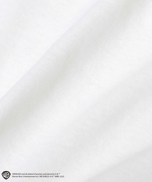 A.M.S.（エーエムエス）の「GREMRINS グレムリン ギズモ刺繍 バックプリント ビッグTシャツ（Tシャツ/カットソー・メンズ・ホワイト/ブラック・M/L）」の19枚目の写真