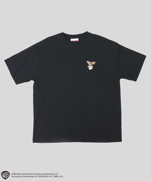 A.M.S.（エーエムエス）の「GREMRINS グレムリン ギズモ刺繍 バックプリント ビッグTシャツ（Tシャツ/カットソー・メンズ・ホワイト/ブラック・M/L）」の15枚目の写真