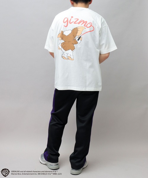 A.M.S.（エーエムエス）の「GREMRINS グレムリン ギズモ刺繍 バックプリント ビッグTシャツ（Tシャツ/カットソー・メンズ・ホワイト/ブラック・M/L）」の20枚目の写真