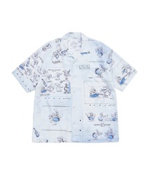 【PORTER CLASSIC / ポータークラシック】DISNEY ALOHA BLOUSE