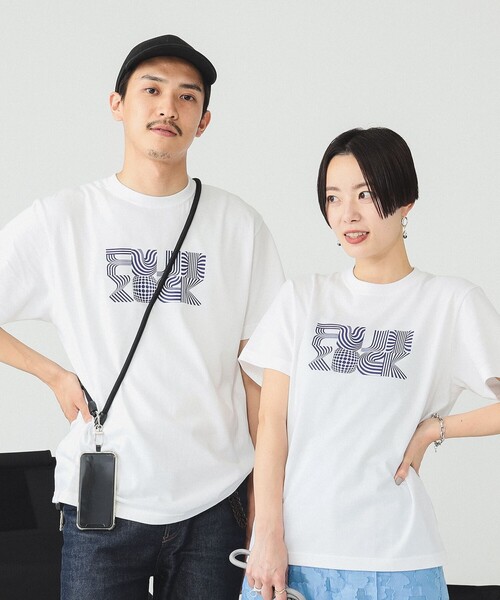 Ray BEAMS（レイビームス）の「＜WOMEN＞FUJI ROCK FESTIVAL'23 × BEAMS / ERIC ELMS Fantastic Sights & Sounds Tシャツ（Tシャツ/カットソー・レディース・ホワイト・S）」の3枚目の写真